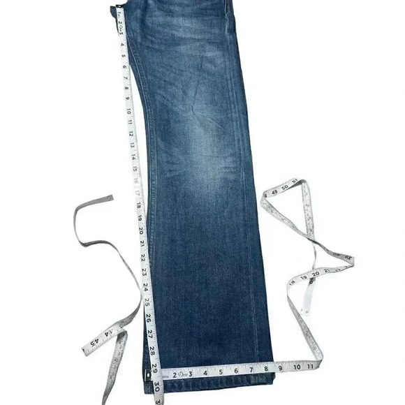 Diesel Viker Regular Straight Fit Blue Distressed Jeans Mens 30x30 - Picture 4 of 11